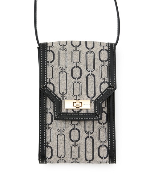 ROPE' PICNIC(ロペピクニック)の「モノグラムフラップミニショルダーバッグ(ショルダーバッグ・レディース・ブラック系その他/ブラウン・FREE)」の6枚目の写真