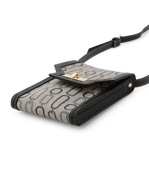 ROPE' PICNIC(ロペピクニック)の「モノグラムフラップミニショルダーバッグ(ショルダーバッグ・レディース・ブラック系その他/ブラウン・FREE)」の11枚目の写真