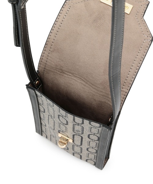 ROPE' PICNIC(ロペピクニック)の「モノグラムフラップミニショルダーバッグ(ショルダーバッグ・レディース・ブラック系その他/ブラウン・FREE)」の7枚目の写真