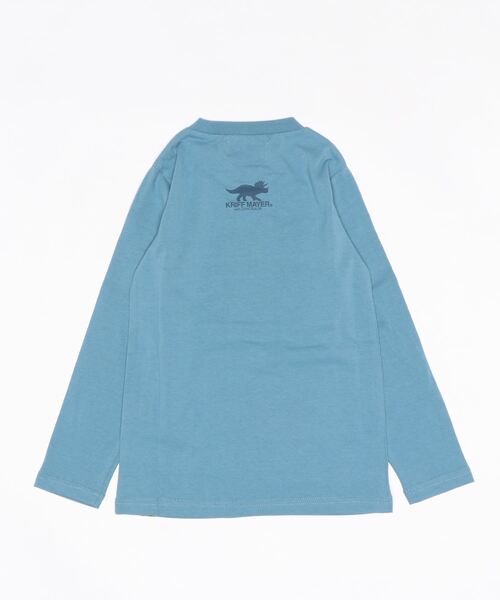 KRIFF MAYER Kid's Collection（クリフメイヤーキッズコレクション）の「白亜TEE(ティラノ)（Tシャツ/カットソー・キッズ・オフホワイト/オリーブ/ブルー/チャコール・120/130/140/150/160/170）」の17枚目の写真