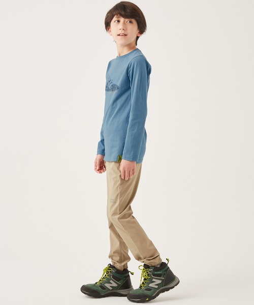 KRIFF MAYER Kid's Collection（クリフメイヤーキッズコレクション）の「白亜TEE(ティラノ)（Tシャツ/カットソー・キッズ・オフホワイト/オリーブ/ブルー/チャコール・120/130/140/150/160/170）」の7枚目の写真