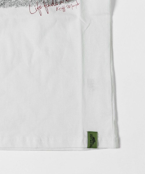 KRIFF MAYER Kid's Collection（クリフメイヤーキッズコレクション）の「白亜TEE(ティラノ)（Tシャツ/カットソー・キッズ・オフホワイト/オリーブ/ブルー/チャコール・120/130/140/150/160/170）」の11枚目の写真