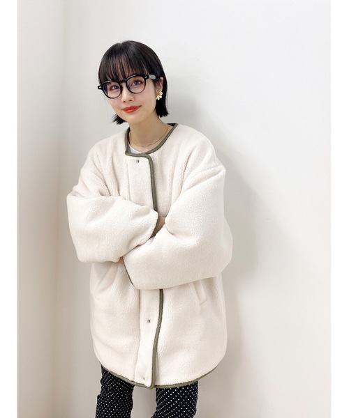 JUMELLE（ジュメロ）の「【垢抜け】ラウンドフレーム伊達メガネ（メガネ・レディース・ブラック/ブラウン・FREE）」の16枚目の写真