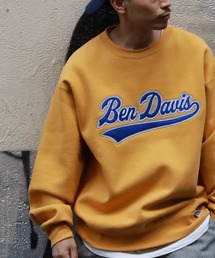 BEN DAVIS | 【BEN DAVIS】ベースボールロゴクルースウェット(スウェット)