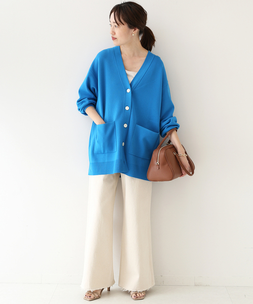 SLOBE IENA(スローブイエナ)の「LE DENIMハイライズミニフレアパンツ◆(デニムパンツ・レディース・ナチュラル・38/36)」の21枚目の写真