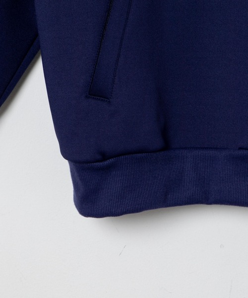 WEGO（ウィゴー）の「WEGO/ハーフジップカラージャージ（ジャージ・レディース・ホワイト/ライム/サックスブルー/ピンク/パープル/ネイビー/ブラック・FREE）」の10枚目の写真