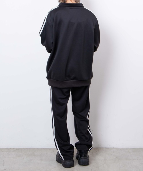 WEGO（ウィゴー）の「WEGO/ハーフジップカラージャージ（ジャージ・レディース・ホワイト/ライム/サックスブルー/ピンク/パープル/ネイビー/ブラック・FREE）」の13枚目の写真