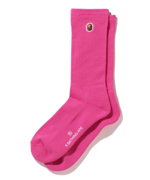 完売品 未使用 エイプ APE HEAD ONE POINT ルーズソックス APE HEAD ONE POINT SOCKS | bape.com