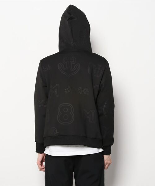 muta（ムータ）の「【別注】muta MARINE/ムータ マリン/MUTA Emboss Parka（パーカー・メンズ・ブラック・LARGE/MEDIUM/X-LARGE）」の3枚目の写真