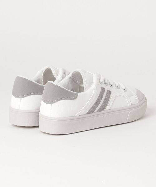 MANGROVE（マングローブ）の「ラインキャンバススニーカー（スニーカー・レディース・ネイビー/グレー・SMALL/MEDIUM/LARGE）」の14枚目の写真