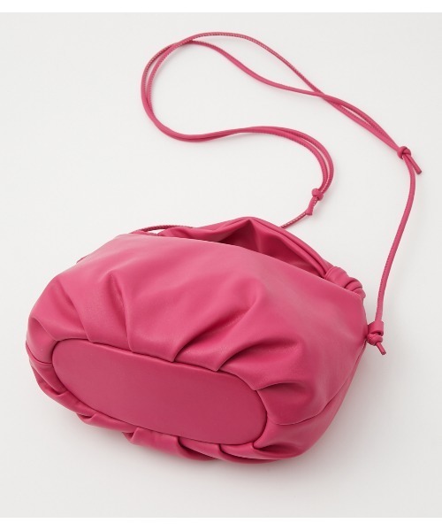 crie conforto(クリーコンフォルト)の「ミニクロワッサンショルダー(ショルダーバッグ・レディース・ホワイト/イエロー/ピンク・FREE)」の15枚目の写真