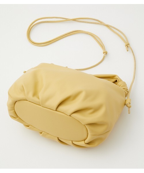 crie conforto(クリーコンフォルト)の「ミニクロワッサンショルダー(ショルダーバッグ・レディース・ホワイト/イエロー/ピンク・FREE)」の9枚目の写真