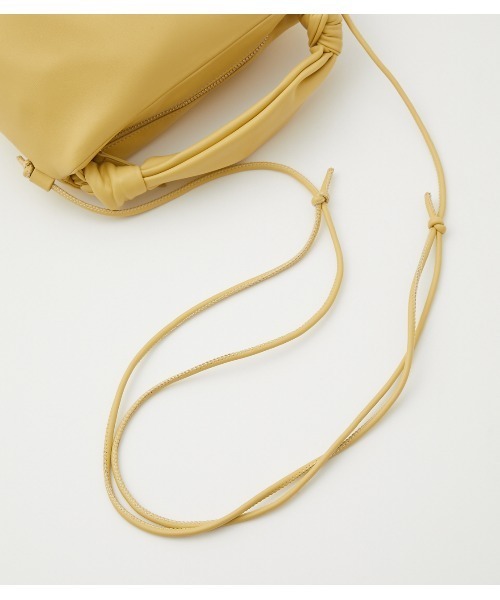 crie conforto(クリーコンフォルト)の「ミニクロワッサンショルダー(ショルダーバッグ・レディース・ホワイト/イエロー/ピンク・FREE)」の5枚目の写真