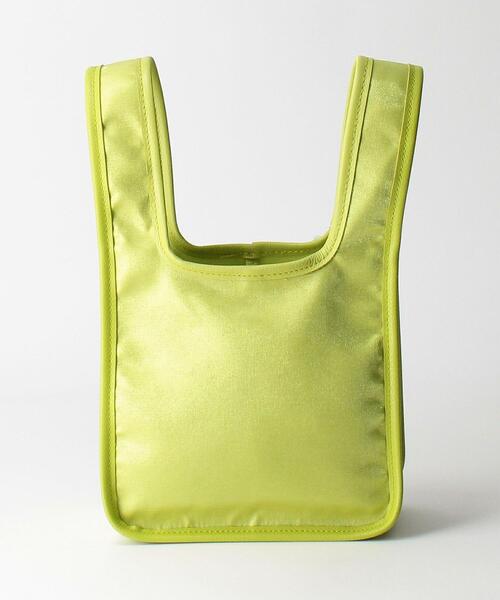 BEAUTY&YOUTH UNITED ARROWS（ビューティーアンドユースユナイテッドアローズ）の「BY グロスサテン ショッパー トートバッグ（トートバッグ・レディース・ライム・FREE）」の5枚目の写真