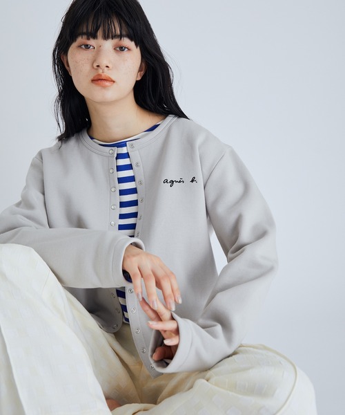 agnes b.カーディガン　ボレロ agnes b.（アニエスベー）の「【agnes b. pour ADAM ET ROPE
