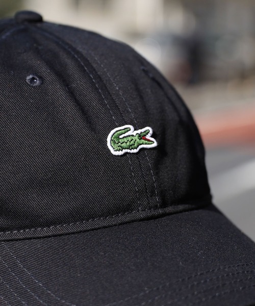 LACOSTE(ラコステ)の「LACOSTE/ラコステ ベーシックコットンギャバジンキャップ(キャップ・メンズ・ホワイト/ブラック/ネイビー・FREE)」の22枚目の写真