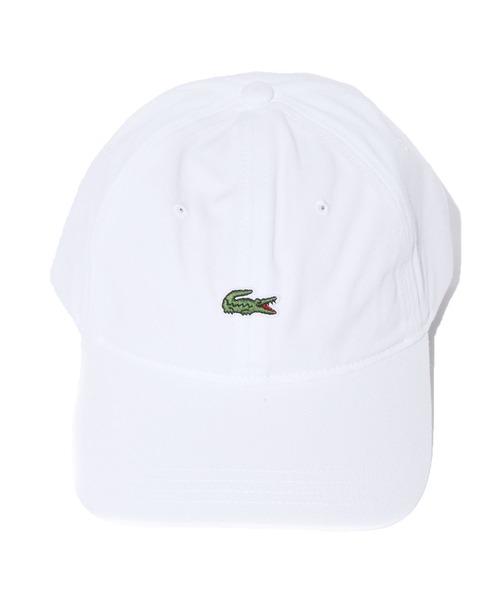 LACOSTE(ラコステ)の「LACOSTE/ラコステ ベーシックコットンギャバジンキャップ(キャップ・メンズ・ホワイト/ブラック/ネイビー・FREE)」の14枚目の写真