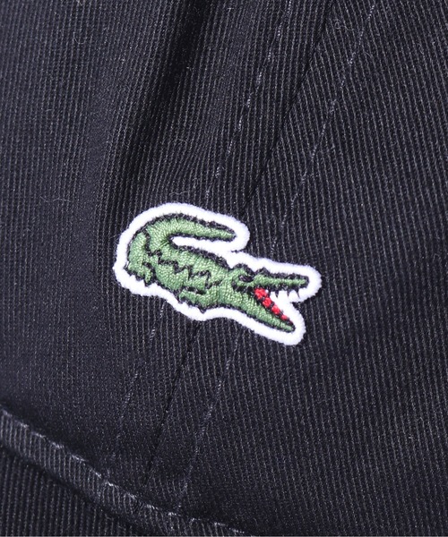 LACOSTE(ラコステ)の「LACOSTE/ラコステ ベーシックコットンギャバジンキャップ(キャップ・メンズ・ホワイト/ブラック/ネイビー・FREE)」の7枚目の写真