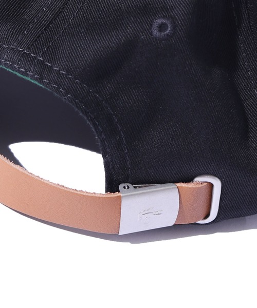 LACOSTE(ラコステ)の「LACOSTE/ラコステ ベーシックコットンギャバジンキャップ(キャップ・メンズ・ホワイト/ブラック/ネイビー・FREE)」の9枚目の写真
