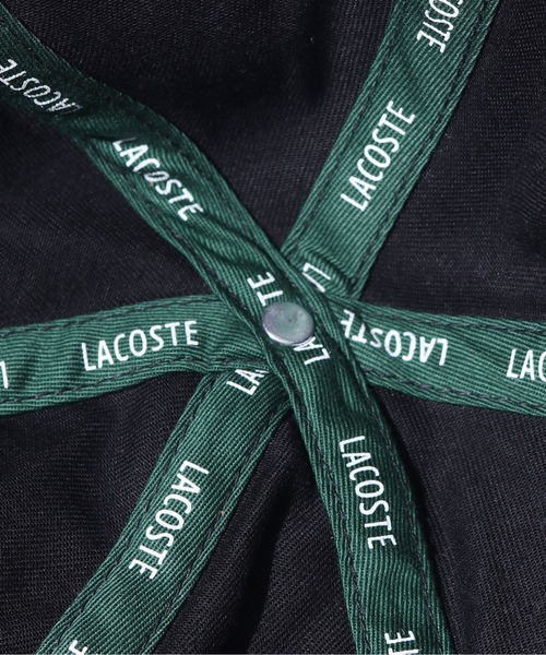 LACOSTE(ラコステ)の「LACOSTE/ラコステ ベーシックコットンギャバジンキャップ(キャップ・メンズ・ホワイト/ブラック/ネイビー・FREE)」の12枚目の写真