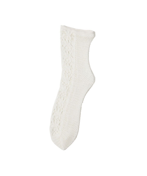 BEAMS LIGHTS(ビームスライツ)の「ANTIPAST / LACE SOCKS(ソックス/靴下・レディース・ホワイト/ブラック/ブルー系その他3・ONE SIZE)」の2枚目の写真