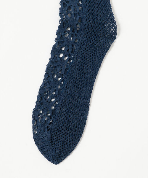 BEAMS LIGHTS(ビームスライツ)の「ANTIPAST / LACE SOCKS(ソックス/靴下・レディース・ホワイト/ブラック/ブルー系その他3・ONE SIZE)」の5枚目の写真