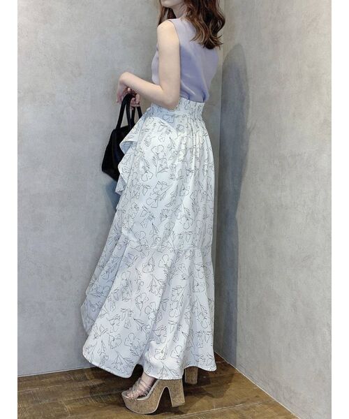 dazzlin（ダズリン）の「サイドオープンニットトップス（ニット/セーター・レディース・ブラック/グリーン/パープル・FREE）」の17枚目の写真