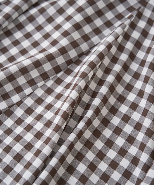 ROPE' PICNIC（ロペピクニック）の「【Bonne Maman × ROPE' PICNIC】ギンガムチェックマーメイドスカート（スカート・レディース・ブルー系その他4/ブラウン系その他2/レッド・40/38）」の8枚目の写真