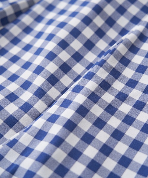 ROPE' PICNIC（ロペピクニック）の「【Bonne Maman × ROPE' PICNIC】ギンガムチェックマーメイドスカート（スカート・レディース・ブルー系その他4/ブラウン系その他2/レッド・40/38）」の6枚目の写真