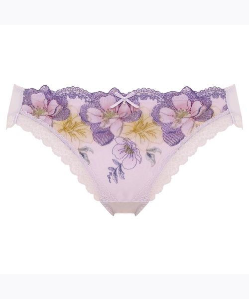 Triumph(トリンプ)の「天使のブラ 魔法のハリ感546 レギュラーショーツ TR546 Hikini(ショーツ・レディース・グレー/イエロー/パープル/ダークグレー・L/M)」の3枚目の写真