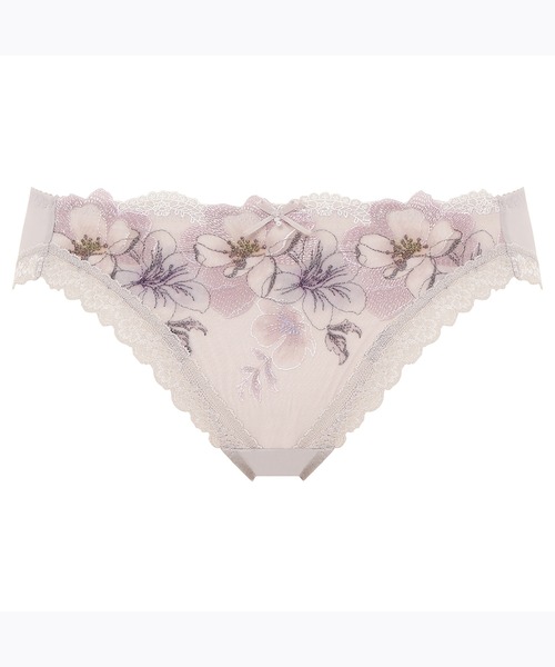 Triumph(トリンプ)の「天使のブラ 魔法のハリ感546 レギュラーショーツ TR546 Hikini(ショーツ・レディース・グレー/イエロー/パープル/ダークグレー・L/M)」の2枚目の写真