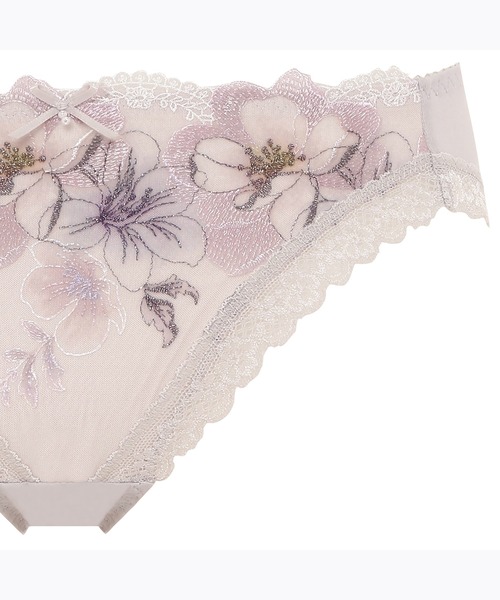 Triumph(トリンプ)の「天使のブラ 魔法のハリ感546 レギュラーショーツ TR546 Hikini(ショーツ・レディース・グレー/イエロー/パープル/ダークグレー・L/M)」の5枚目の写真