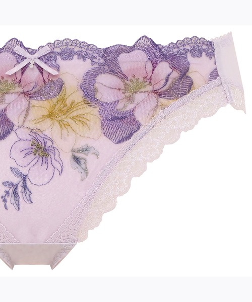 Triumph(トリンプ)の「天使のブラ 魔法のハリ感546 レギュラーショーツ TR546 Hikini(ショーツ・レディース・グレー/イエロー/パープル/ダークグレー・L/M)」の7枚目の写真