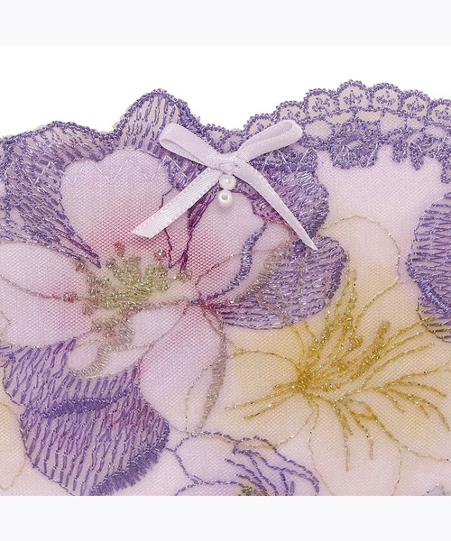 Triumph(トリンプ)の「天使のブラ 魔法のハリ感546 レギュラーショーツ TR546 Hikini(ショーツ・レディース・グレー/イエロー/パープル/ダークグレー・L/M)」の12枚目の写真