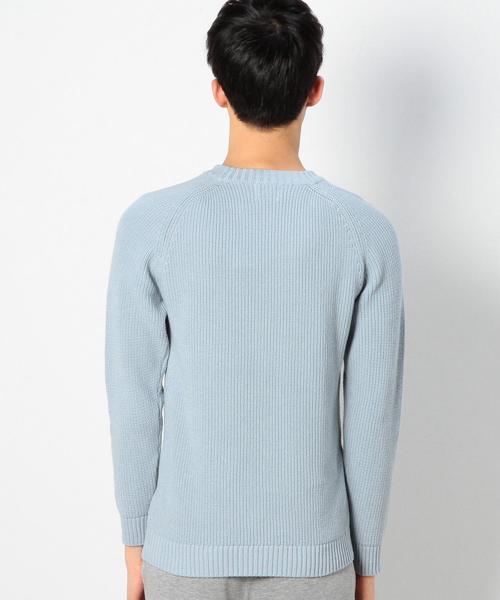 coen(コーエン)の「【2015SS】畦編みコットンニットプルオーバー(ニット/セーター・メンズ・ライトブルー/オフホワイト/ネイビー・X-LARGE/SMALL/LARGE/MEDIUM)」の11枚目の写真