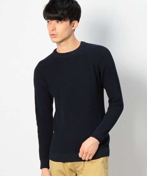 coen(コーエン)の「【2015SS】畦編みコットンニットプルオーバー(ニット/セーター・メンズ・ライトブルー/オフホワイト/ネイビー・X-LARGE/SMALL/LARGE/MEDIUM)」の15枚目の写真