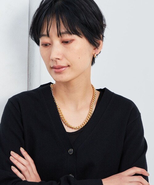 Aresense（アーセンス）の「esne/エスネ チャンキーチェーンネックレス（ネックレス・レディース・ゴールド/シルバー・ﾌﾘ-）」の15枚目の写真