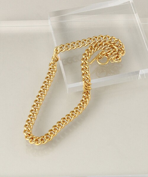 Aresense（アーセンス）の「esne/エスネ チャンキーチェーンネックレス（ネックレス・レディース・ゴールド/シルバー・ﾌﾘ-）」の10枚目の写真