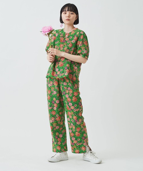 I am I in fact...(アイアムアイインファクト)の「虎華TORA HANA china ブラウス(シャツ/ブラウス・レディース・レッド/グリーン・FREE)」の19枚目の写真