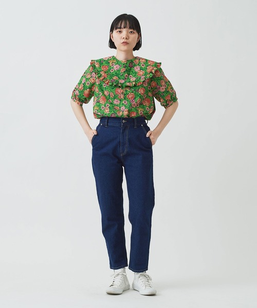 I am I in fact...(アイアムアイインファクト)の「虎華TORA HANA china ブラウス(シャツ/ブラウス・レディース・レッド/グリーン・FREE)」の14枚目の写真