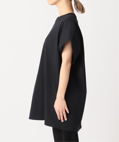 PRE_(プレ)の「【PRE_/プレ】ショートスリーブカットソー(Tシャツ/カットソー・レディース・ホワイト/ブラック/ベージュ・38/36)」の10枚目の写真