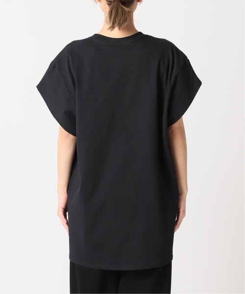 PRE_(プレ)の「【PRE_/プレ】ショートスリーブカットソー(Tシャツ/カットソー・レディース・ホワイト/ブラック/ベージュ・38/36)」の14枚目の写真