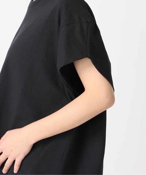 PRE_(プレ)の「【PRE_/プレ】ショートスリーブカットソー(Tシャツ/カットソー・レディース・ホワイト/ブラック/ベージュ・38/36)」の22枚目の写真