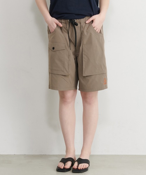 GERRY（ジェリー）の「GERRY/ジェリー ブランドロゴ ストレッチ ベイカーポケット イージー ショートパンツ/撥水加工 UVカット（その他パンツ・メンズ・ブラック/ベージュ/ネイビー/カーキ/モカ・LL/M/L）」の3枚目の写真