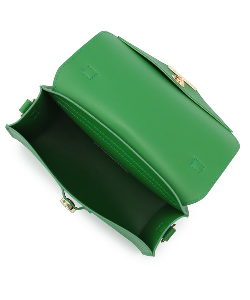 ROPE' PICNIC（ロペピクニック）の「【WEB限定カラー:グリーン】軽量スクエアメタルフラップミニショルダーバッグ（ショルダーバッグ・レディース・ブラック/ベージュ/グリーン/パープル・FREE）」の10枚目の写真