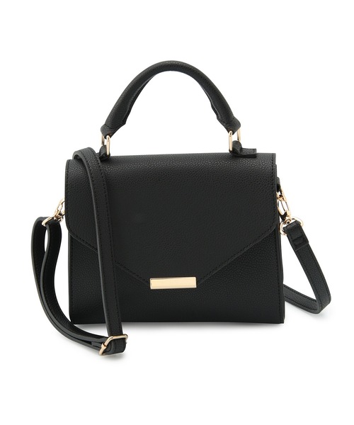 ROPE' PICNIC（ロペピクニック）の「【WEB限定カラー:グリーン】軽量スクエアメタルフラップミニショルダーバッグ（ショルダーバッグ・レディース・ブラック/ベージュ/グリーン/パープル・FREE）」の14枚目の写真