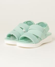 NUOVO | NUOVO ヌオーヴォ ELST SND(19-24) ガールズサンダル N9305J LT.GREEN(サンダル)