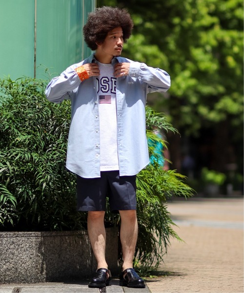L.L.Bean（エルエルビーン）の「【L.L Bean/エルエルビーン】 Double L Chinos Shorts（チノパンツ・メンズ・ベージュ/ネイビー・MEDIUM/LARGE）」の3枚目の写真