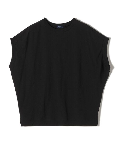 SHIPS(シップス)の「汗染み防止フレンチスリーブプルオーバー◆(Tシャツ/カットソー・レディース・ホワイト/ブラック/ダークグレー/グリーン・ONE SIZE)」の6枚目の写真