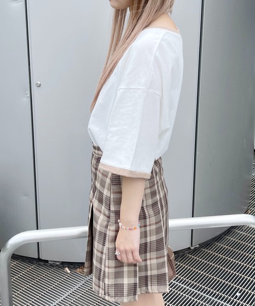 PairPair(ペアペア)の「フォトTEE(ユニセックス)(Tシャツ/カットソー・レディース・オフホワイト/モカ・MEDIUM/LARGE)」の4枚目の写真